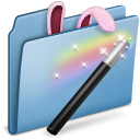 Blue Magic Bunny icon